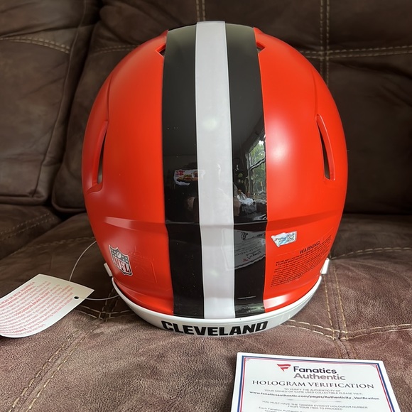 Cleveland Brown’s Authentic Helmet - Picture 4 of 8